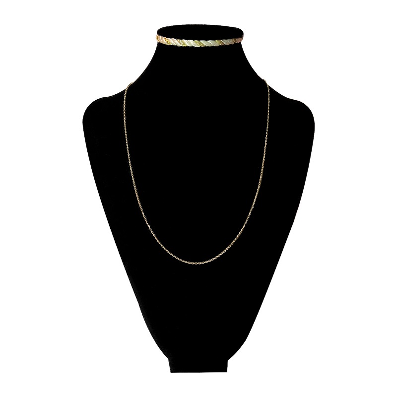 〈 甲府ジュエリー 〉K18 マーヴェラスカットチェーン60cm（50001859）