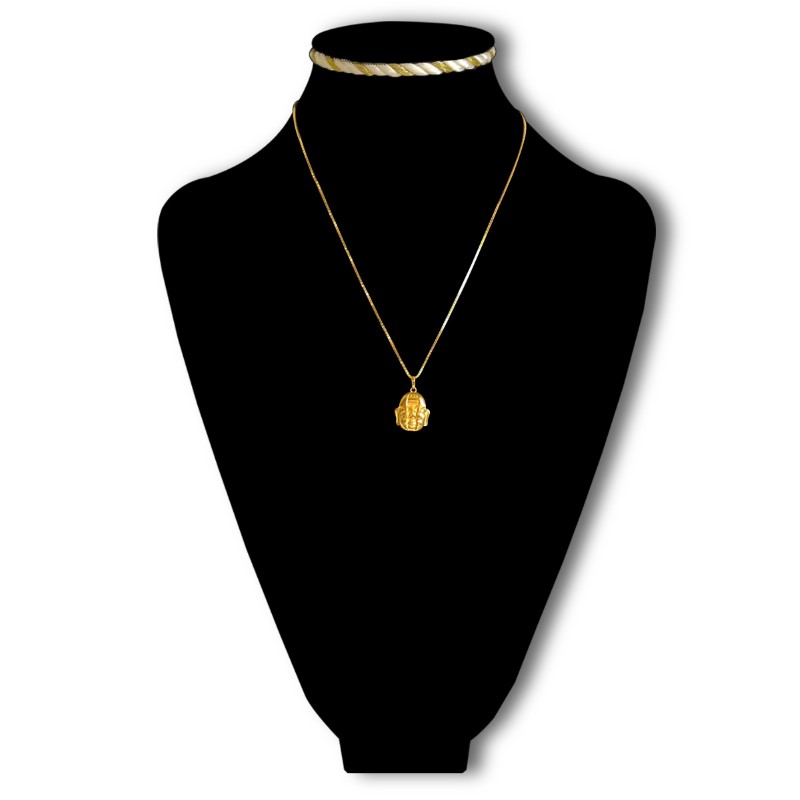 〈 甲府ジュエリー 〉K24 宝誌和尚ペンダント（15047326）