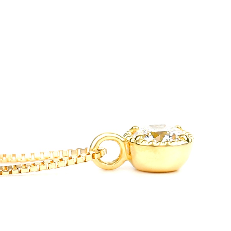 ＜ 甲府ジュエリー ＞鑑定付きVSダイヤモンド0.2ＣＴペンダント　P6012DI-Y