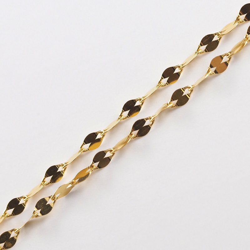 ＜ 甲府ジュエリー ＞K24 pure gold/ピュアゴールド 2連ネックレス 0014199