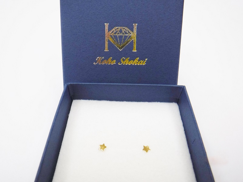 〈 甲府ジュエリー 〉K18星ﾓﾁ-ﾌﾋﾟｱｽ地金(PE7488)