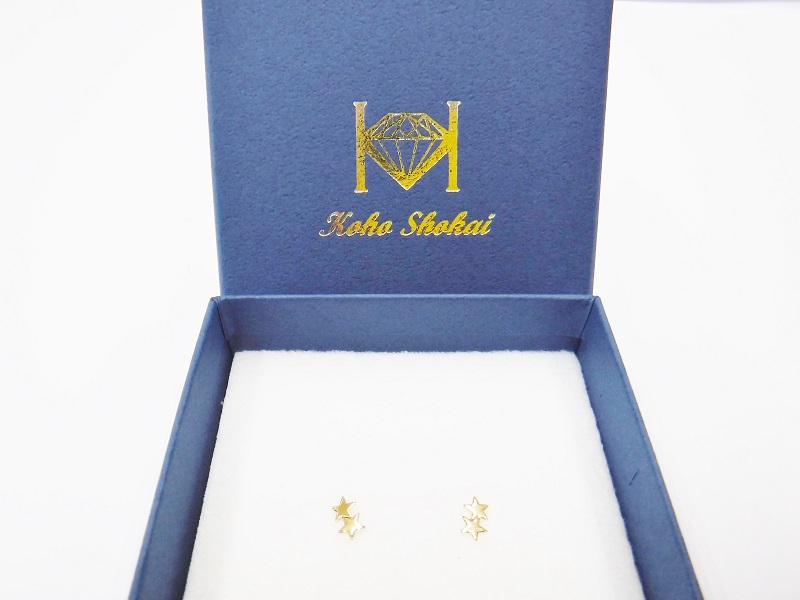 〈 甲府ジュエリー 〉K18星ﾓﾁ-ﾌﾋﾟｱｽ地金(PE7492)