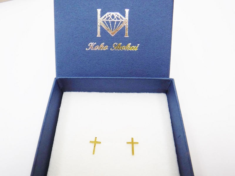 〈 甲府ジュエリー 〉k123-013　K18イエローゴールド