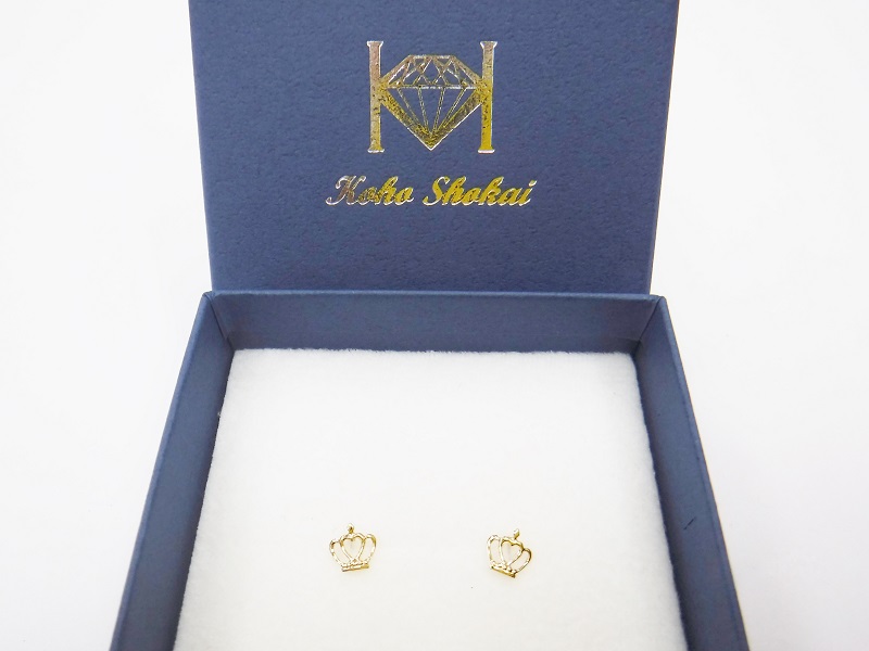 〈 甲府ジュエリー 〉K18ｸﾗｳﾝﾓﾁ-ﾌﾋﾟｱｽ地金(PE7500)