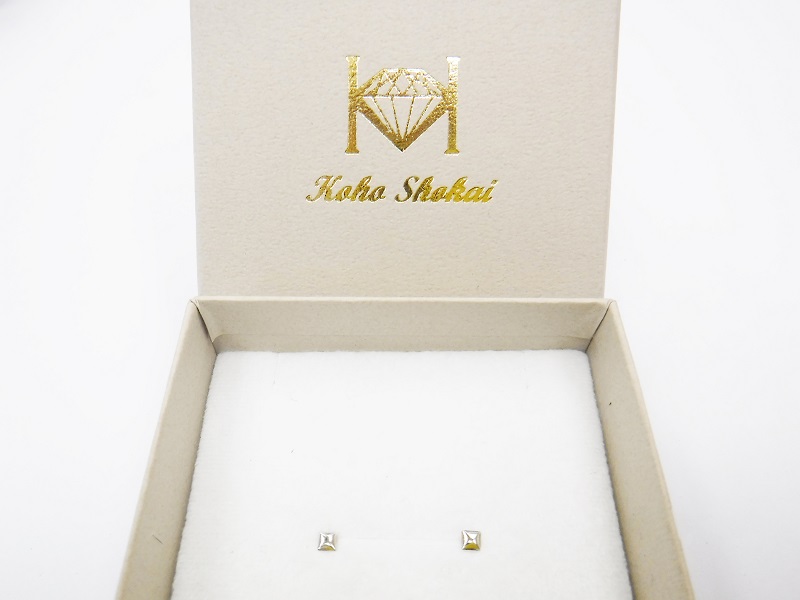 〈 甲府ジュエリー 〉Pt900ｽｸｴｱﾋﾟｱｽ地金(PE7489)