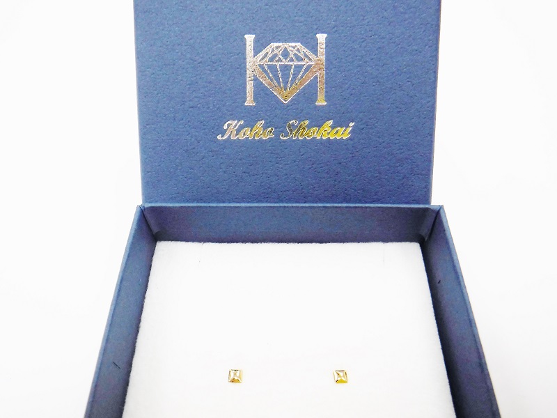 〈 甲府ジュエリー 〉K18ｽｸｴｱﾋﾟｱｽ地金(PE7490)