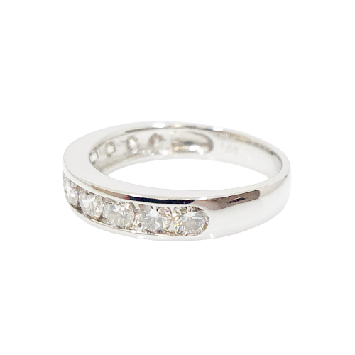 〈 甲府ジュエリー 〉プラチナ製 ハート＆キューピッドダイヤモンド 1.0ct リング[1468111]