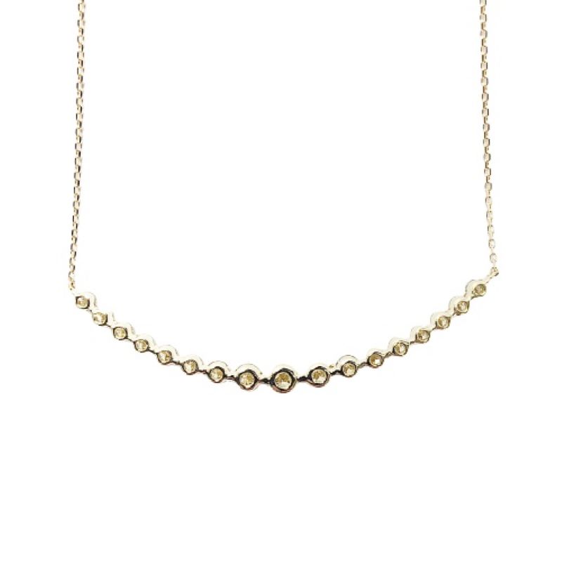 〈 甲府ジュエリー 〉１８金製 ハート＆キューピッドダイヤモンド 1.0ct ペンダントネックレス[1465233]