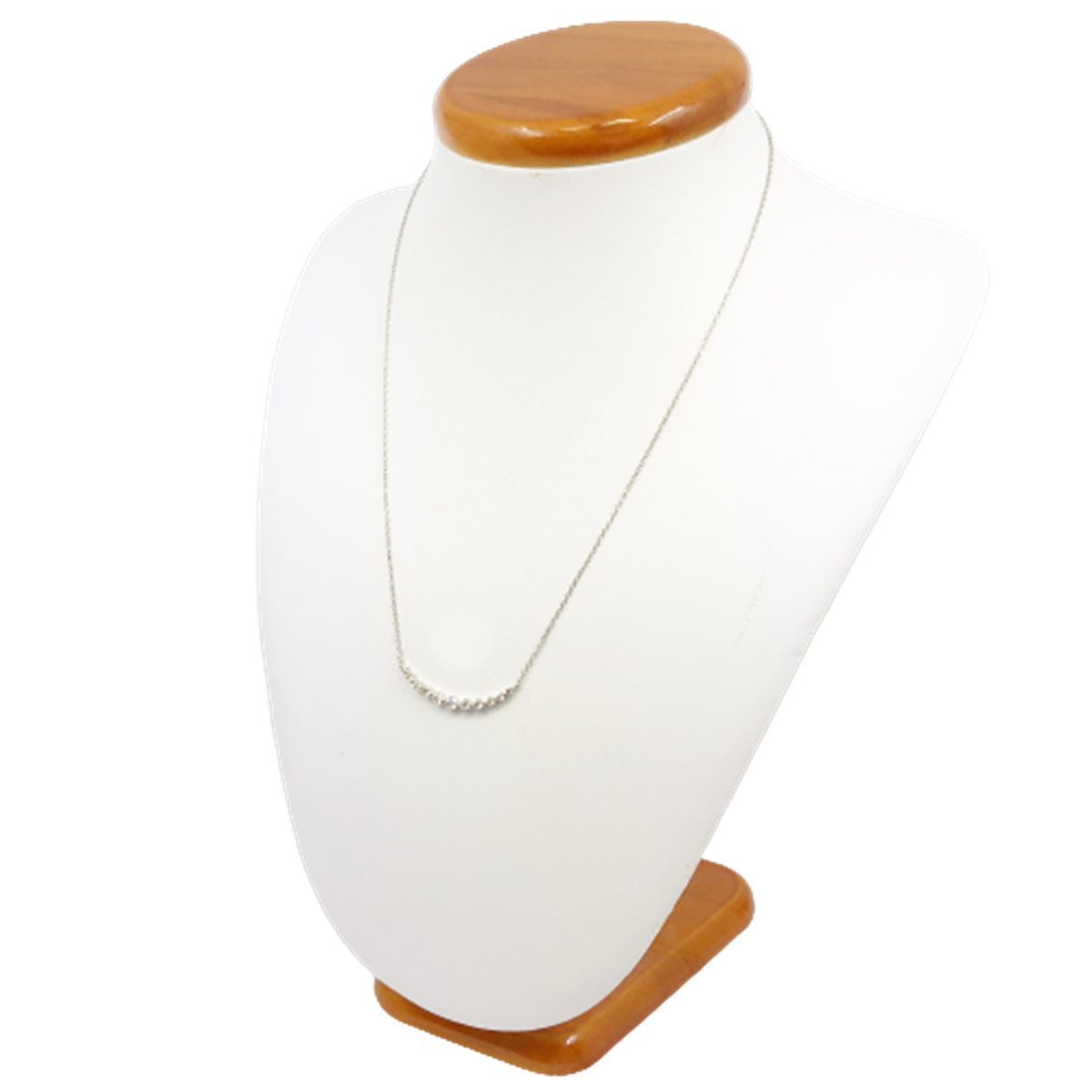 〈 甲府ジュエリー 〉プラチナ製 ハート＆キューピッドダイヤモンド 0.5ct ペンダントネックレス[1468110]