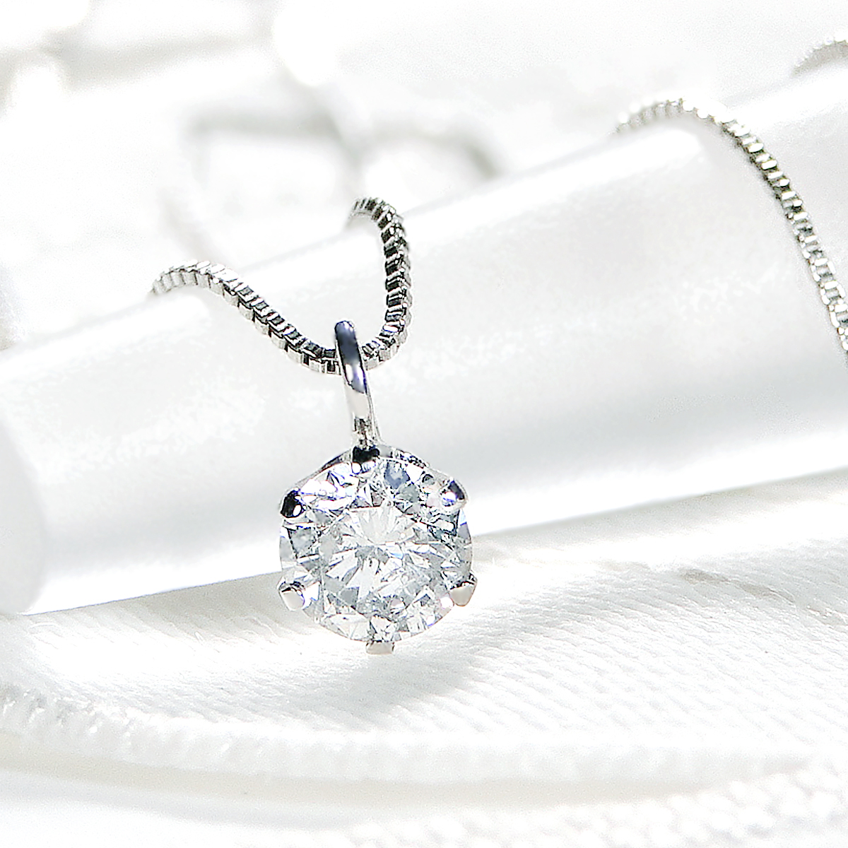 ＜ 甲府ジュエリー ＞Pt900　ダイヤ0.2ｃｔ　ＰＮ326492