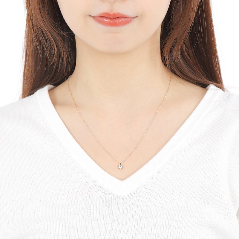 ＜ 甲府ジュエリー ＞鑑定付きVSダイヤモンド0.2ＣＴペンダント　P6012DI-P2