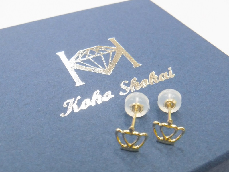 〈 甲府ジュエリー 〉K18ｸﾗｳﾝﾓﾁ-ﾌﾋﾟｱｽ地金(PE7500)