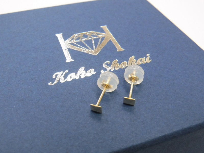 〈 甲府ジュエリー 〉K18ｽｸｴｱﾋﾟｱｽ地金(PE7490)