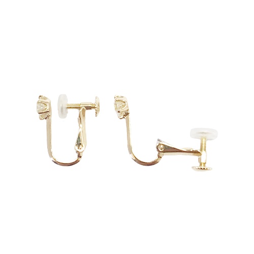 〈 甲府ジュエリー 〉天然ダイヤモンド合計0.5ct 18金 イヤリング [1460042]