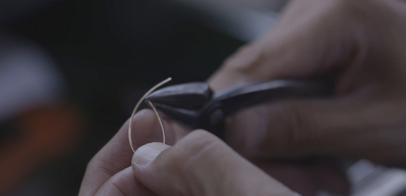 〈 甲府ジュエリー 〉【甲府ジュエリー】K18　ピンクゴールド　イエローゴールド　アコヤパール　ピアス（15130361）