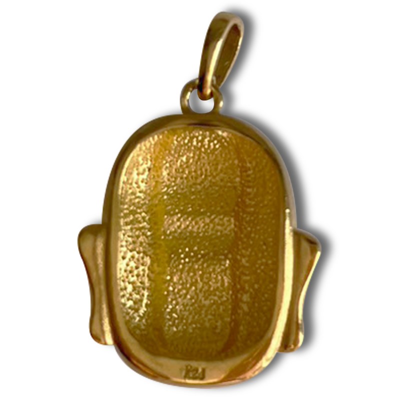 〈 甲府ジュエリー 〉K24 宝誌和尚ペンダント（15047326）