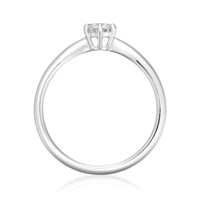 〈 甲府ジュエリー 〉Pt900 シンプルプロポーズリング 0.20ctup Gup SI2up EXHCup LF2157