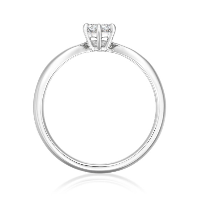 〈 甲府ジュエリー 〉Pt900 エレガントプロポーズリング 0.20ctup Gup SI2up EXHCup LF2161