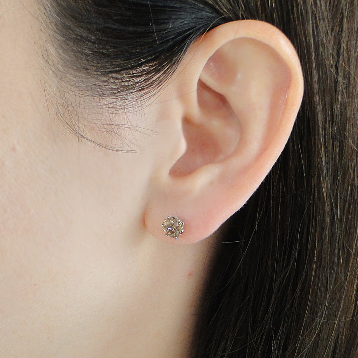 ＜ 甲府ジュエリー ＞Pt ダイヤ1.00x1.00ct　PE403405