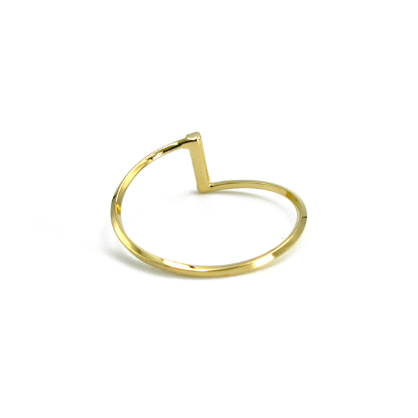 〈 甲府ジュエリー 〉ダイヤモンドエッジリング GD-6004