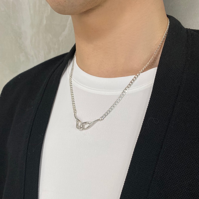 〈 甲府ジュエリー 〉SV925　チェーンネックレス　喜平8面カット　GSV-8002