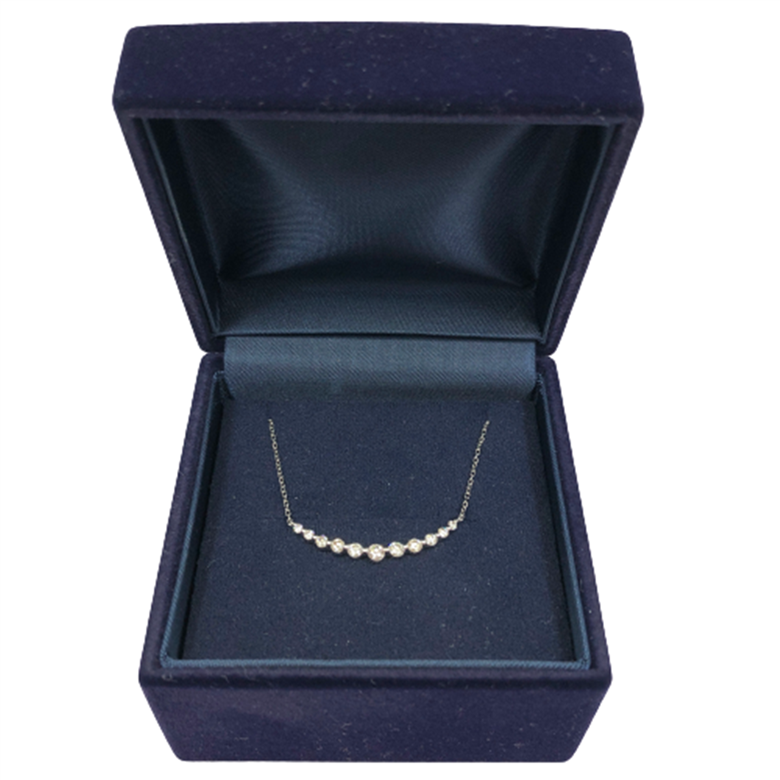 〈 甲府ジュエリー 〉プラチナ製 ハート＆キューピッドダイヤモンド 0.5ct ペンダントネックレス[1468110]