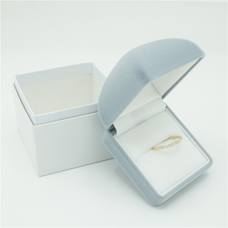 〈 甲府ジュエリー 〉K18YG 0.30ct 6分エタニティリング　ラボグロウンダイヤモンド　LD0063B