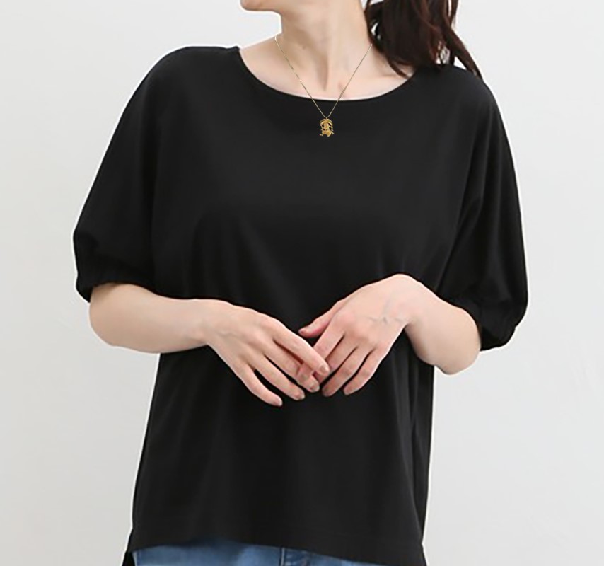 〈 甲府ジュエリー 〉K24 風神ペンダント（15047312）