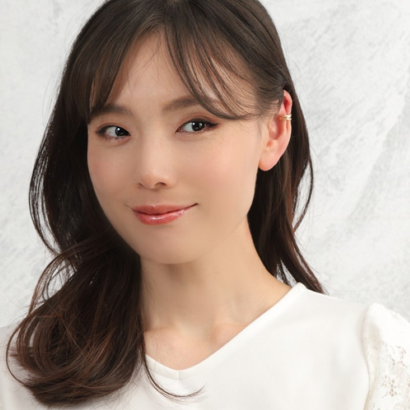 〈 甲府ジュエリー 〉K10 ミニマムイヤーカフ・クロス　00037