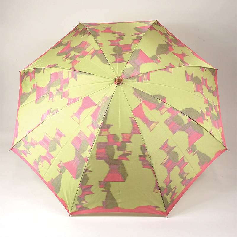 ハレフネ【マイカ】晴雨兼用傘　ライムグリーン