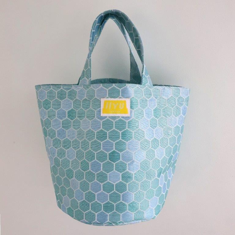 IIYU TEXTILE オケバック＆フロセンウォレット ブルー