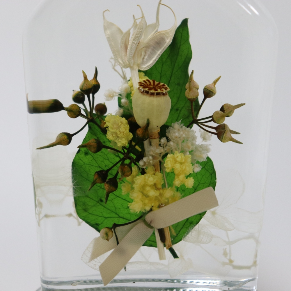 【LEDライト付】ハーバリウムアレンジメント