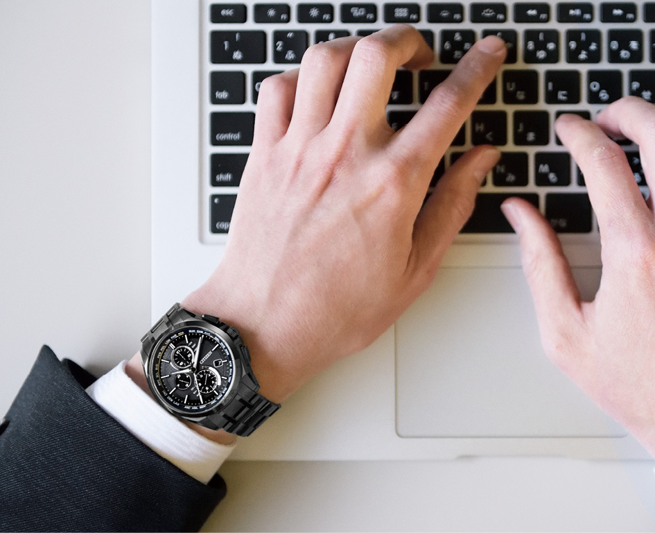 【数量限定】シチズン腕時計 アテッサ AT8044-56E