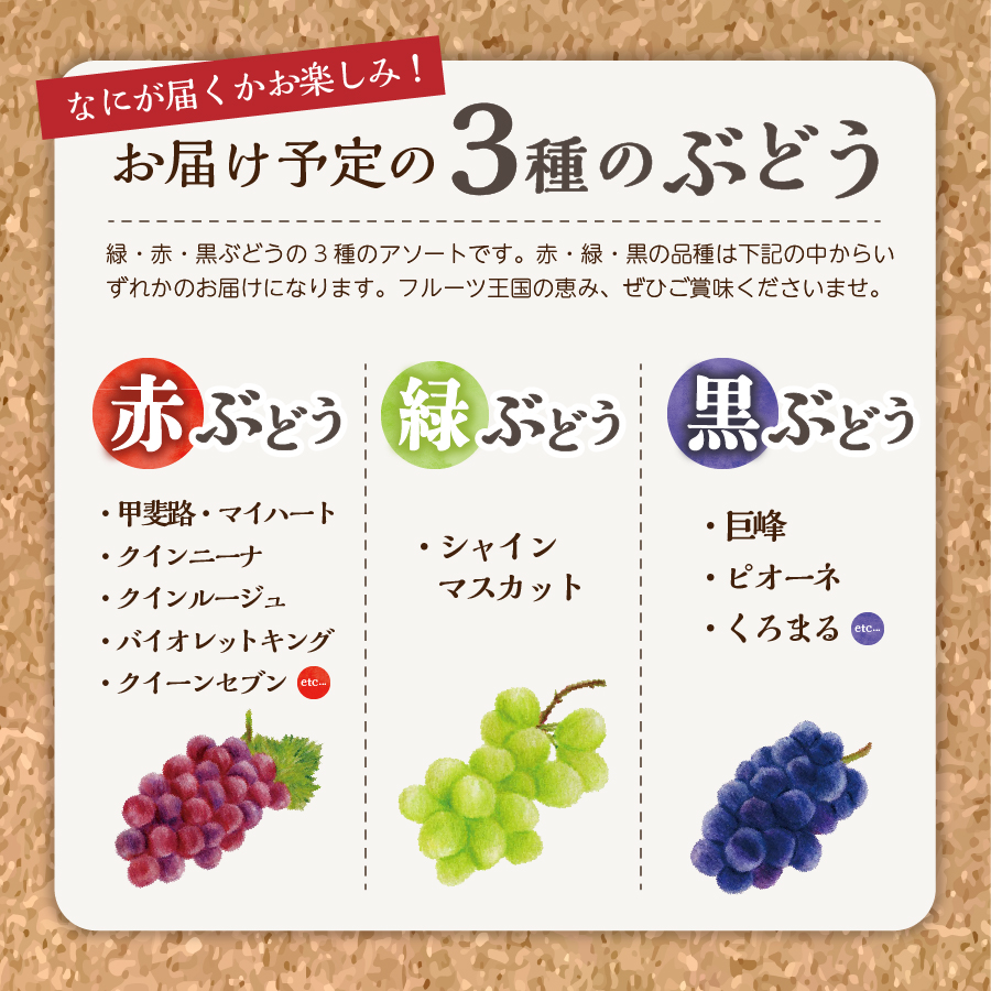 つぶつぶ ぶどうの 宝石箱