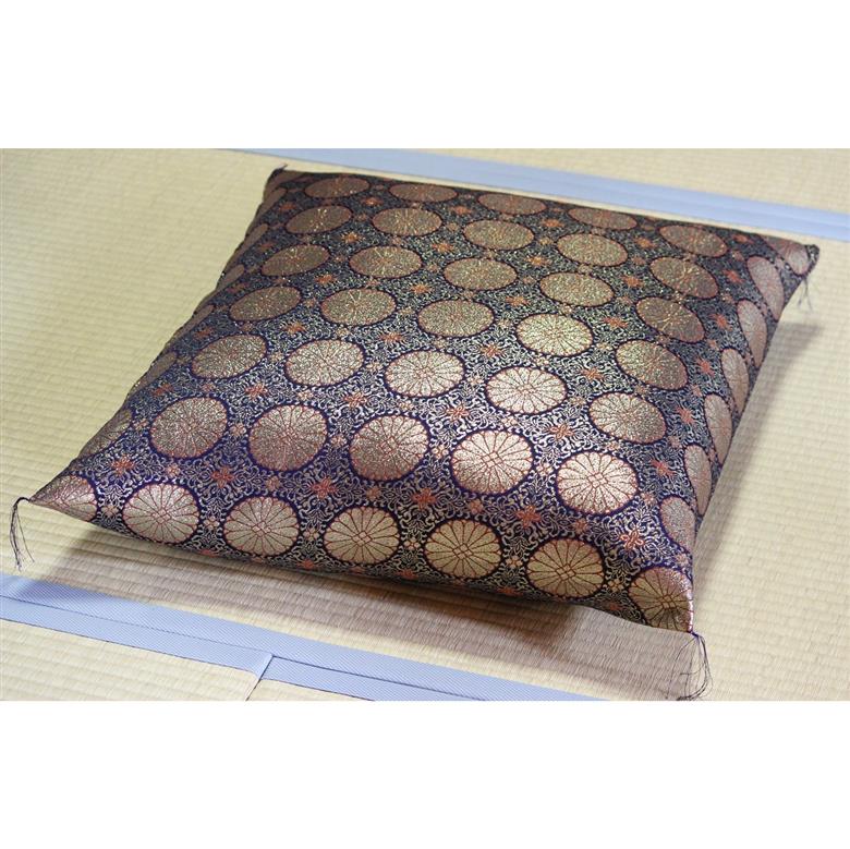 仏壇前 金襴 座布団 きく