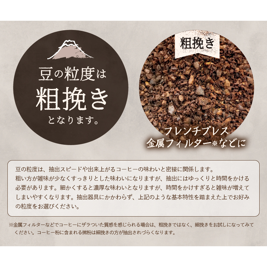 メール便発送【訳あり】富士山の湧き水で磨いた スペシャルティコーヒーセット 粉 500g 粗挽き【ガイアの夜明け】