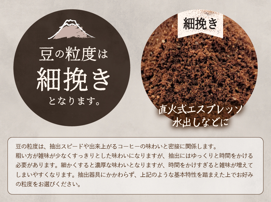 メール便発送【訳あり】富士山の湧き水で磨いた スペシャルティコーヒーセット 粉 500g 細挽き【ガイアの夜明け】