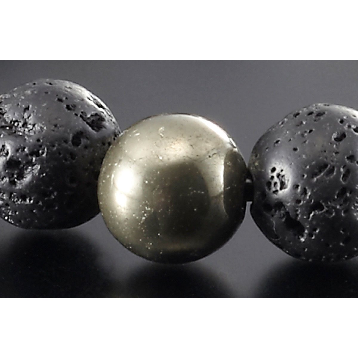 ゴルフジュエリー ナチュロック アースモデル パイライト E-B5