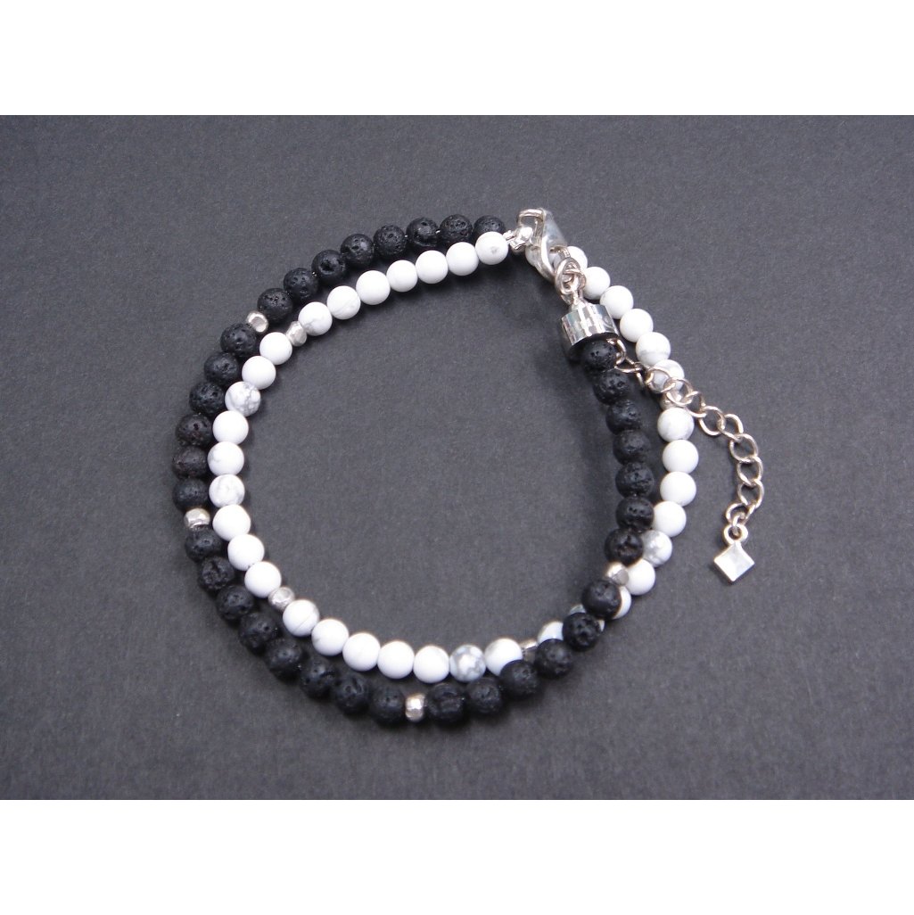 ゴルフジュエリー ナチュロック ラップモデル ハウライト E-WB-04