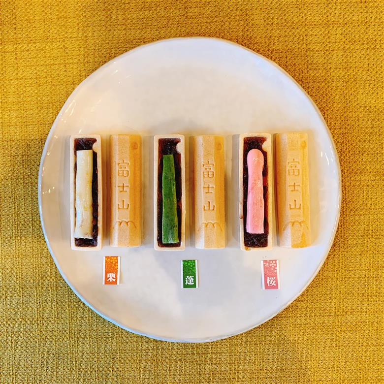 富士山最中セット【富士夢和菓子】