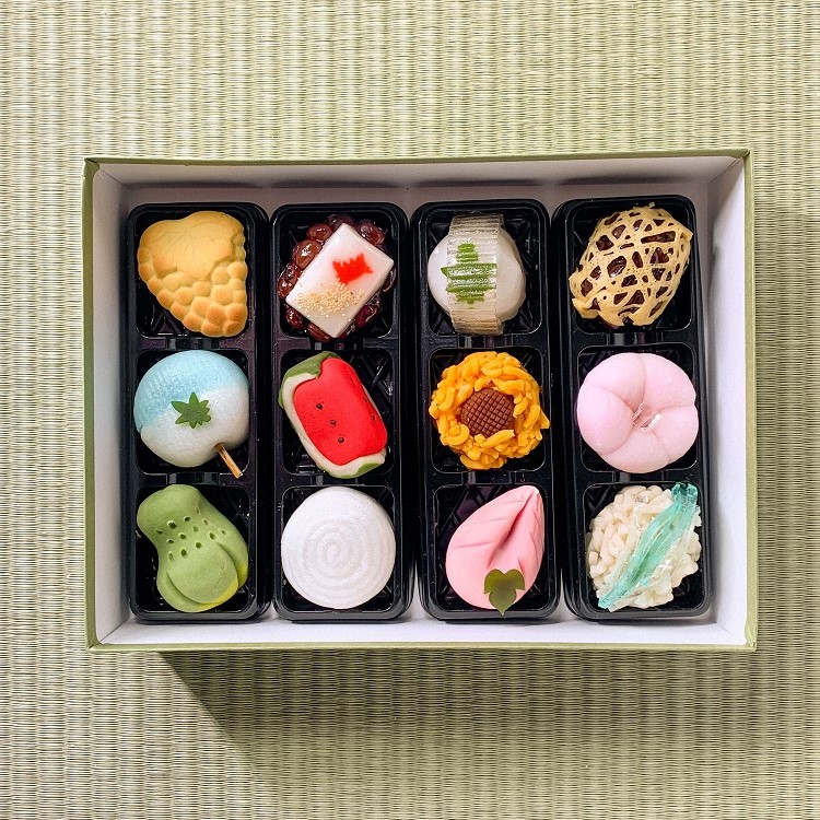 【数量限定】 お中元 ギフト 上生菓子 12個セット 贈答用 箱入り