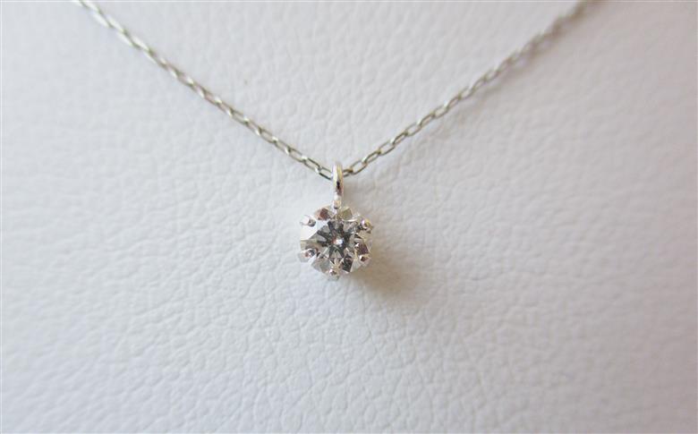 プラチナ H&C ダイヤモンドペンダント MJ102　【ジュエリー ネックレス】