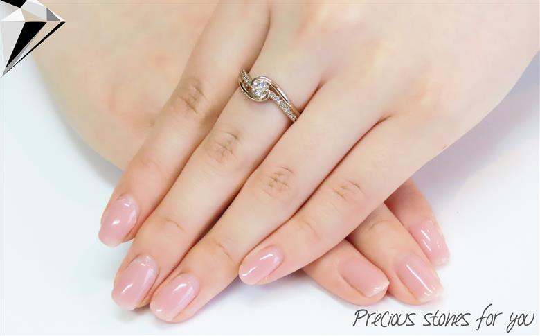 H&C ダイヤモンド リング K18 ピンクゴールド KT-1069　【ジュエリー 指輪】