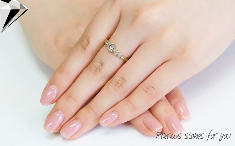 アラビアン ダイヤモンドリング H&C 【K18イエローゴールド】KT-1109　【ジュエリー 指輪】