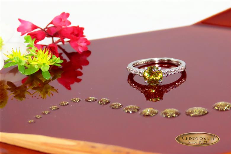 KT-1173 プラチナ スフェーンリング