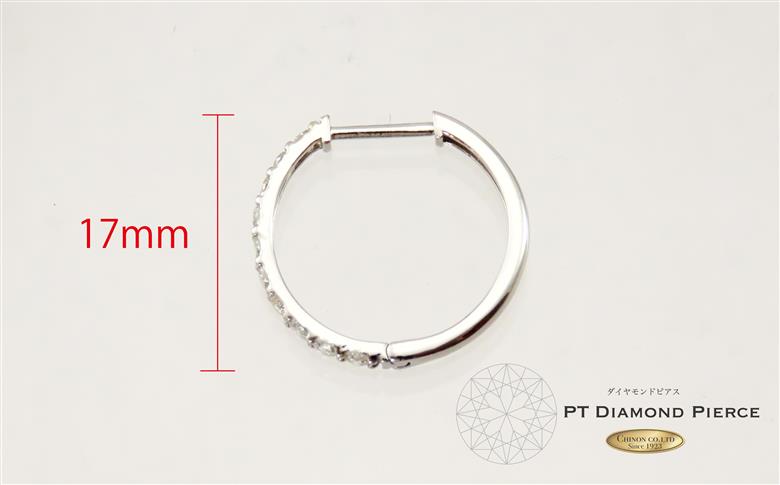 ダイヤモンドピアス PT CS685