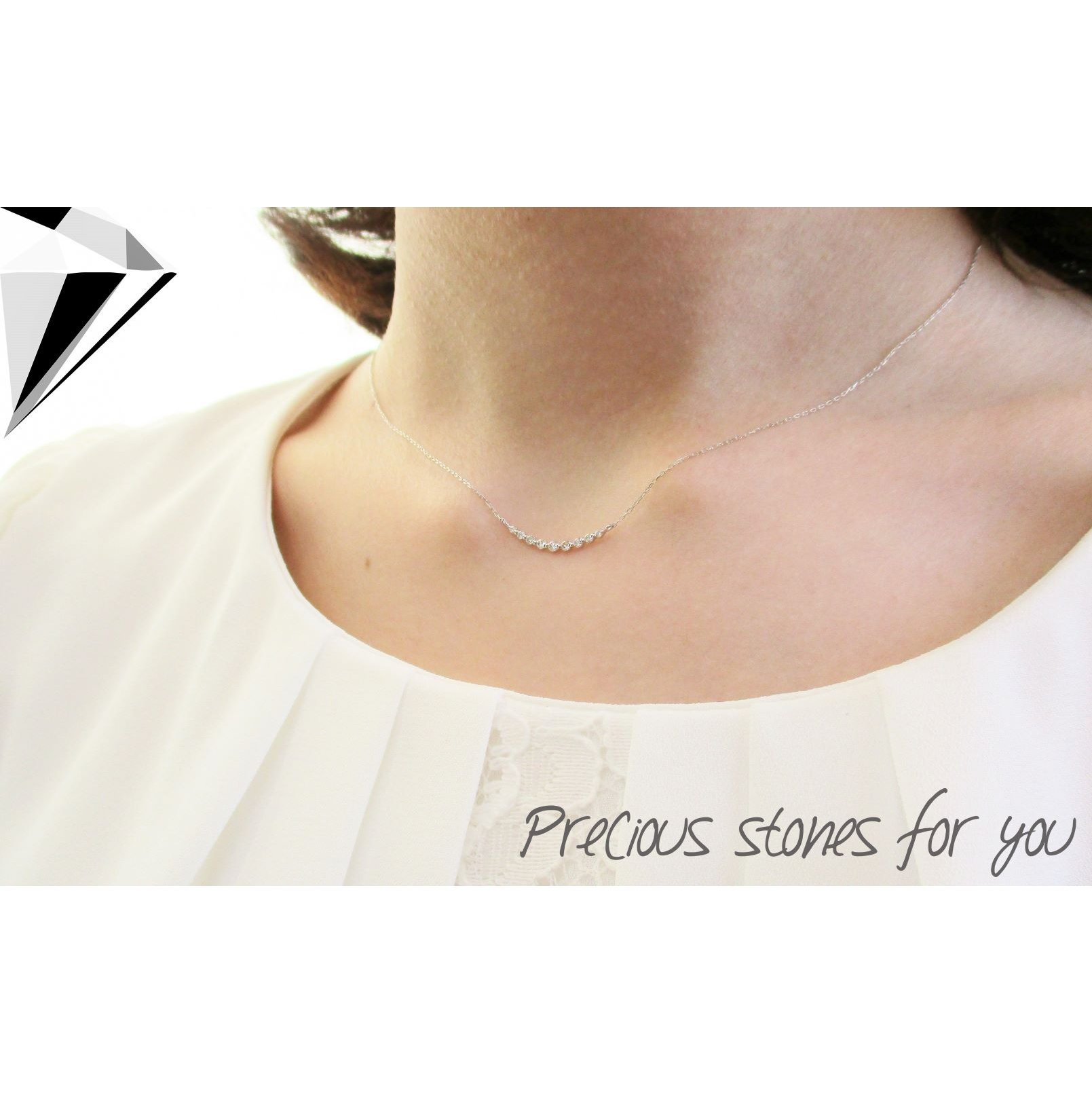 K18ピンクゴールドダイヤモンドペンダント MJ983