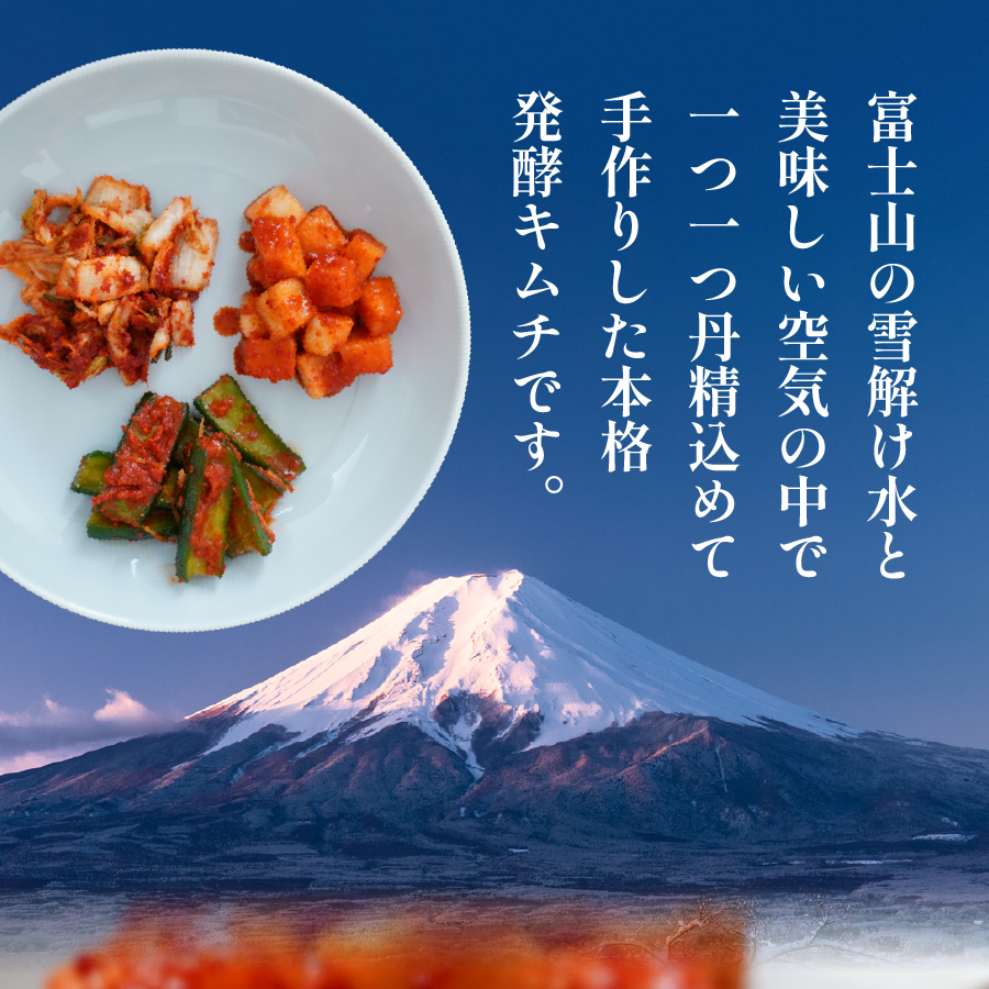 本場韓国人の作るキムチ！田家たむらの白菜キムチとオイキムチのセット