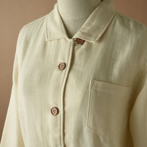 2重織りパジャマとピローミストのセット(紳士M)【オーガニックコットン100％】