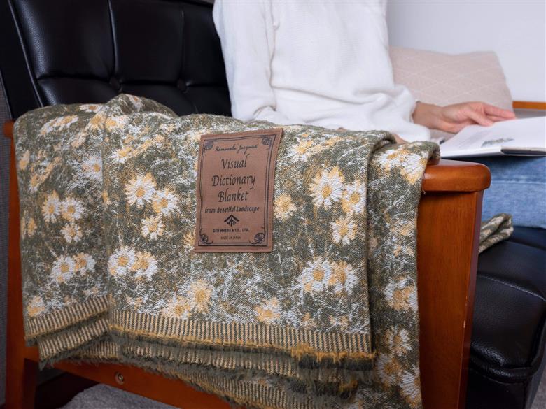 Visual Dictionary Blanket /Sunny Forest